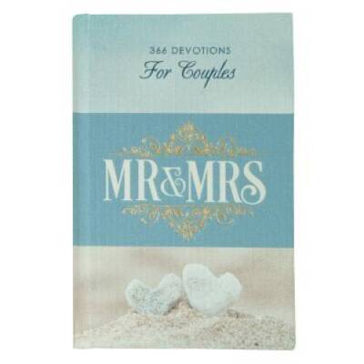 Mr  Mrs Devotions For Couples in Hardcover - Leather Bound - ACCEPTABLE-image