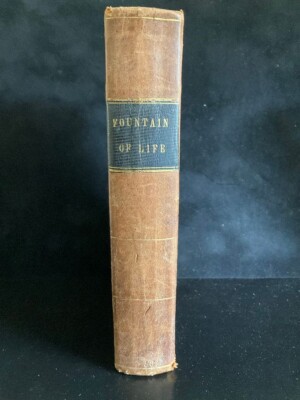 1830 The Fountain of Life - A Display of Christ * Full Leather Binding-image