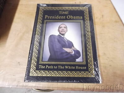 TIME President Obama: The Path to the White House-EASTON PRESS LEATHERBOUND-image