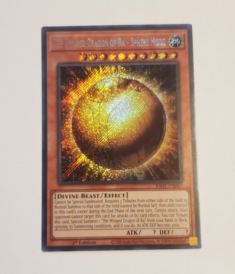 The Winged Dragon of Ra - Sphere Mode Secret Rare RA01-EN007 25th Anniversary-image