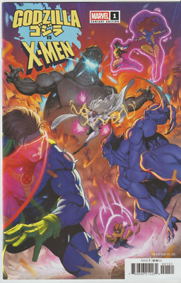 Godzilla Vs X-Men # 1 Iban Coello Variant Cover NM Marvel 2025 [X3]-image