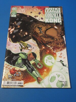 Justice League vs Godzilla vs Kong #6 VF+ Beauty wow-image