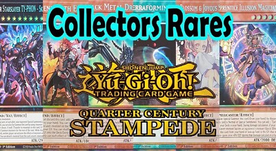 Yugioh Quarter Century Stampede RA04 Collector's Rare MINT-image