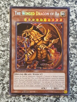 Yugioh SBC2-END01 The Winged Dragon of Ra Prismatic Secret Rare 1st MINT-NM-image