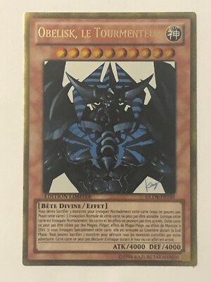 Yu-Gi-Oh Card - JCC - Obelisk, The Tormentor - GLD4-FR030-image