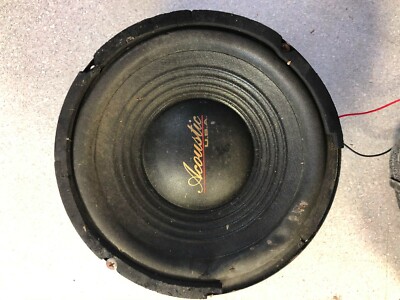 Fisher Speaker,ST-9415, ST-9418, Woofer, Terminal,Original, Tested Free Shipping-image