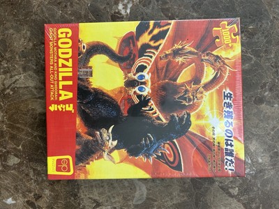 GODZILLA All Out Attack 1000 Piece Jigsaw Puzzle Mothra King Ghidorah New -image