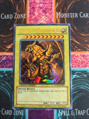 Yu-Gi-Oh! The Winged Dragon of Ra LC01-EN003 Limited Ultra Rare NM a1/-image