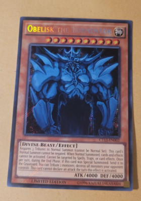 Yu-Gi-Oh! Card - Obelisk The Tormentor - Limited Edition Holo - CT13 EN002 NM-image