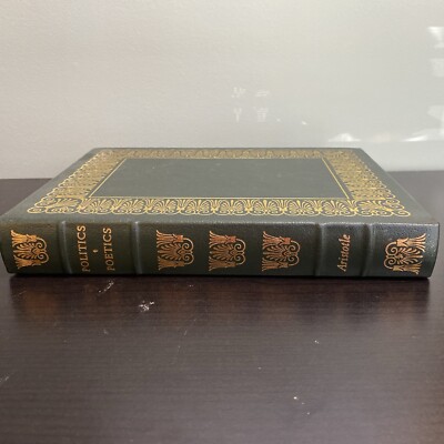 EASTON PRESS: Politics & Poetics Aristotle Leather 1979 Collector's Edition-image