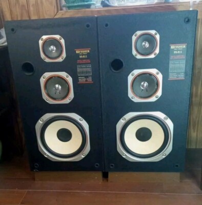 Vintage Fisher  Pair DS-811 Speakers Tested-image