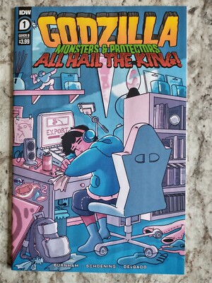 Godzilla Monsters & Protectors All Hail The King #1 Bell Variant NM- IDW 2023-image