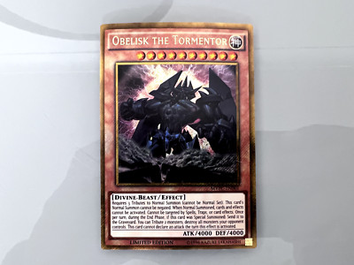 Obelisk the Tormentor | MVPC-EN001 | Secret Gold Rare | Limited | NM | YuGiOh-image
