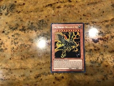 The Winged Dragon of Ra YuGiOh (JUMP-EN045, Lightly Played, Limited Edition)-image