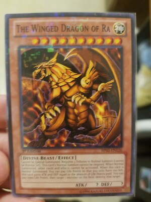 The Winged Dragon of Ra, War of the Giants Battle Pack 2, BP02-EN126, NM, 1st ed-image