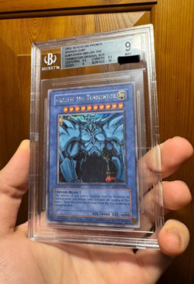 Yu-Gi-Oh! Obelisk The Tormentor JMP-EN004 Prismatic Secret Promo BGS 9 POP 4-image