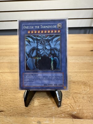 Obelisk The Tormentor JMP-EN004 Secret rare Limited  Edition (LP) (View photos)-image