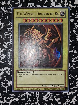 Yu-Gi-Oh! TCG The Winged Dragon of Ra Legendary Collection LC01-EN003 Limited...-image