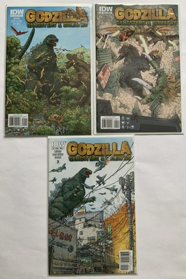 Godzilla Gangsters & Goliaths #1 4 5 Lot Of 3 VF/NM & Better IDW-image
