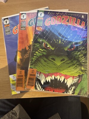 Godzilla Comics X 3 First Issues Dark horse-image