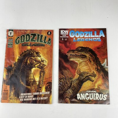 Godzilla Legends #1 | Cover B Variant  Anguirus  2011 King of Monsters #1  1998-image