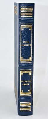 Stephen PAGET: John Hunter, Man of Science and Surgeon; reprint 1897; leather-image
