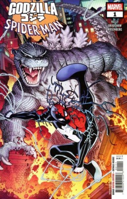 Godzilla vs. Spider-man #1 Nick Bradshaw Regular Marvel Comics-image