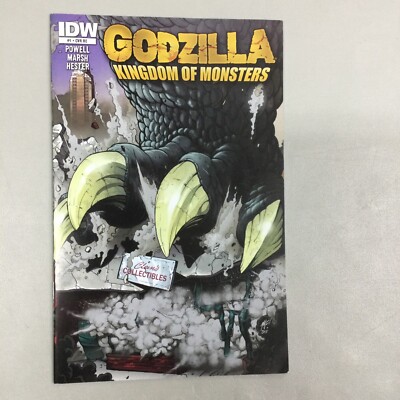 Godzilla Kingdom Of Monster #1 Clem’s Comics & Games Exclusive IDW 2011 (GZ75)-image