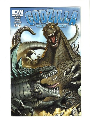 GODZILLA RULERS OF EARTH #2 IDW JULY 2013 COVER BY MATT FRANK 10.0 GEM MINT-image