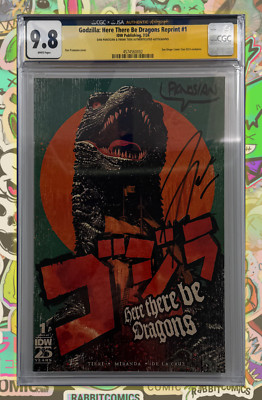 Godzilla: Here There Be Dragons #1 | SDCC 2024 Exclusive | CGC SS 9.8 (JSA)-image