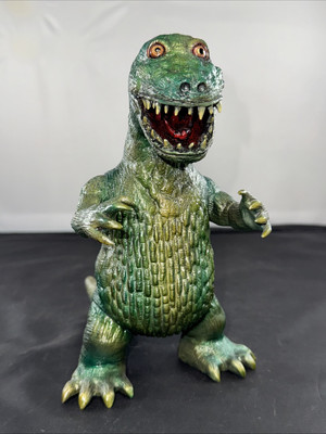 SICCALUNA 7.5” GODZILLA With Manga Style Shinkichi-kun Shigeru Sugiura NEW!-image