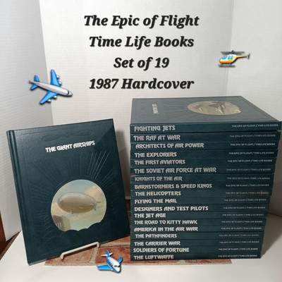 The Epic of Flight - Time Life Books - 19 Of 23 Volume Set Hardcover 1987-image