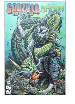 GODZILLA RIVALS VS. MANDA (2024) - GRADE NM - 1:10 INCENTIVE GREGORY VARIANT!-image