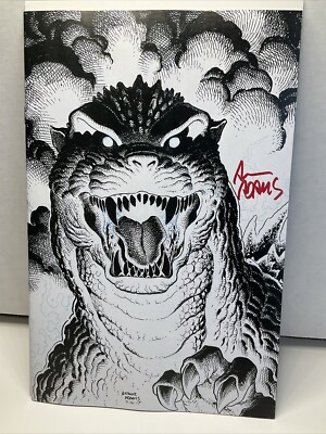 Godzilla's Monsterpiece Theatre #1 Signed Adam’s -Ltd 500- NYCC SKETCH VARIANT-image