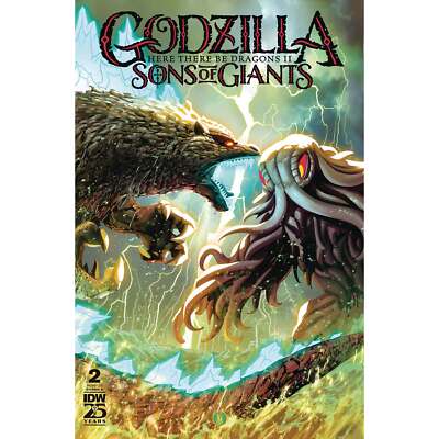 Godzilla Here There Be Dragons II Sons Of Giants #2 IDW First Printing-image