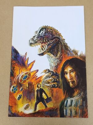 GODZILLA HEIST #1 1:25 EARLS VARIANT IDW-PRH 9.4-image