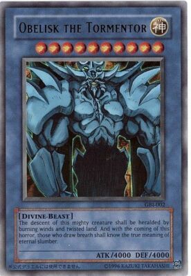 GBI-002 - Yugioh - Japanese - Obelisk the Tormentor - Ultra-image