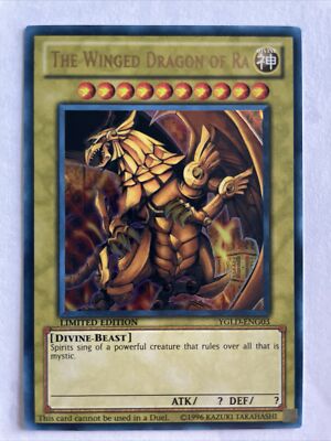 Yu-Gi-Oh! TCG The Winged Dragon of Ra Yugi's Legendary Decks YGLD-ENG03 Limited-image