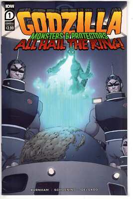GODZILLA MONSTERS & PROTECTORS ALL HAIL KING #1 CVR A SCHOEN-image