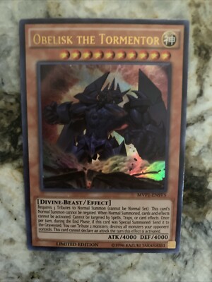 🔥YUGIOH  Card TCG OBELISK THE TORMENTOR • ULTRA RARE • MVP1-ENSV5 Limited NM-image