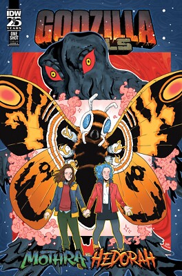 Godzilla Rivals Mothra VS Hedorah #1 Cvr A Cornillon IDW 2024 1st Print NM-image