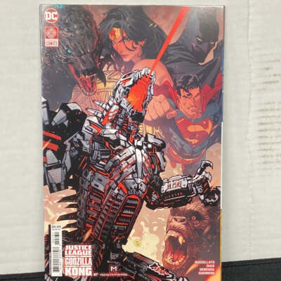 DC Comics DC COMICS JUSTICE LEAGUE VS GODZILLA VS KING KONG 7 VARIANT-image