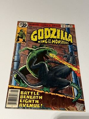 Godzilla King Of The Monsters  #18, 1977 Marvel Comics-image