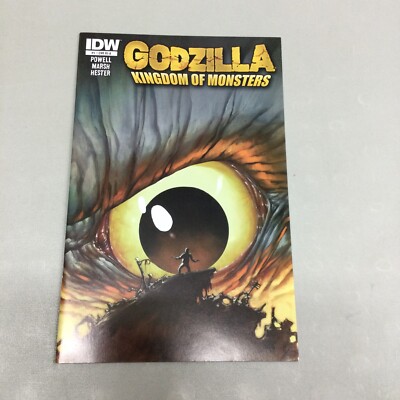 Godzilla Kingdom Of Monster #1 Powell Variant Idw Comics 2011 (GZ01)-image