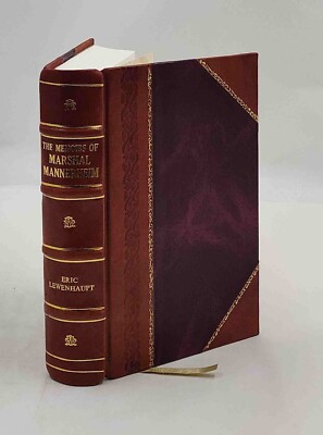 The Memoirs Marshal Mannerheim [Leather Bound]-image