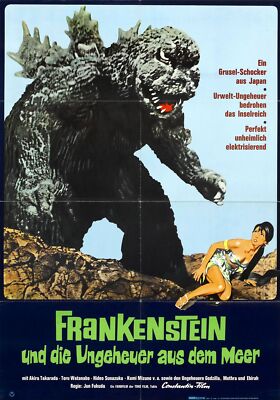 Godzilla Vs Sea Monster 05 Movie Poster Jigsaw Puzzle 120 300 Pieces PK Size-image