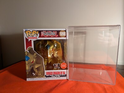 Funko Pop! Yu-Gi-Oh! - Winged Dragon of Ra (Metallic) (Super)(Hard protector)-image