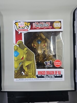 Funko POP~ Animation Yu-Gi~Oh Winged Dragon of Ra Metallic ~GameStop Exclusive-image
