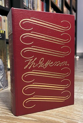 THOMAS JEFFERSON & THE NEW NATION 1987 Easton Press Peterson Leather History NF+-image
