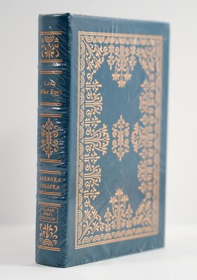 Lady Blue Eyes SIGNED Barbara Sinatra SEALED Easton Press FIRST EDITION !RARE!-image